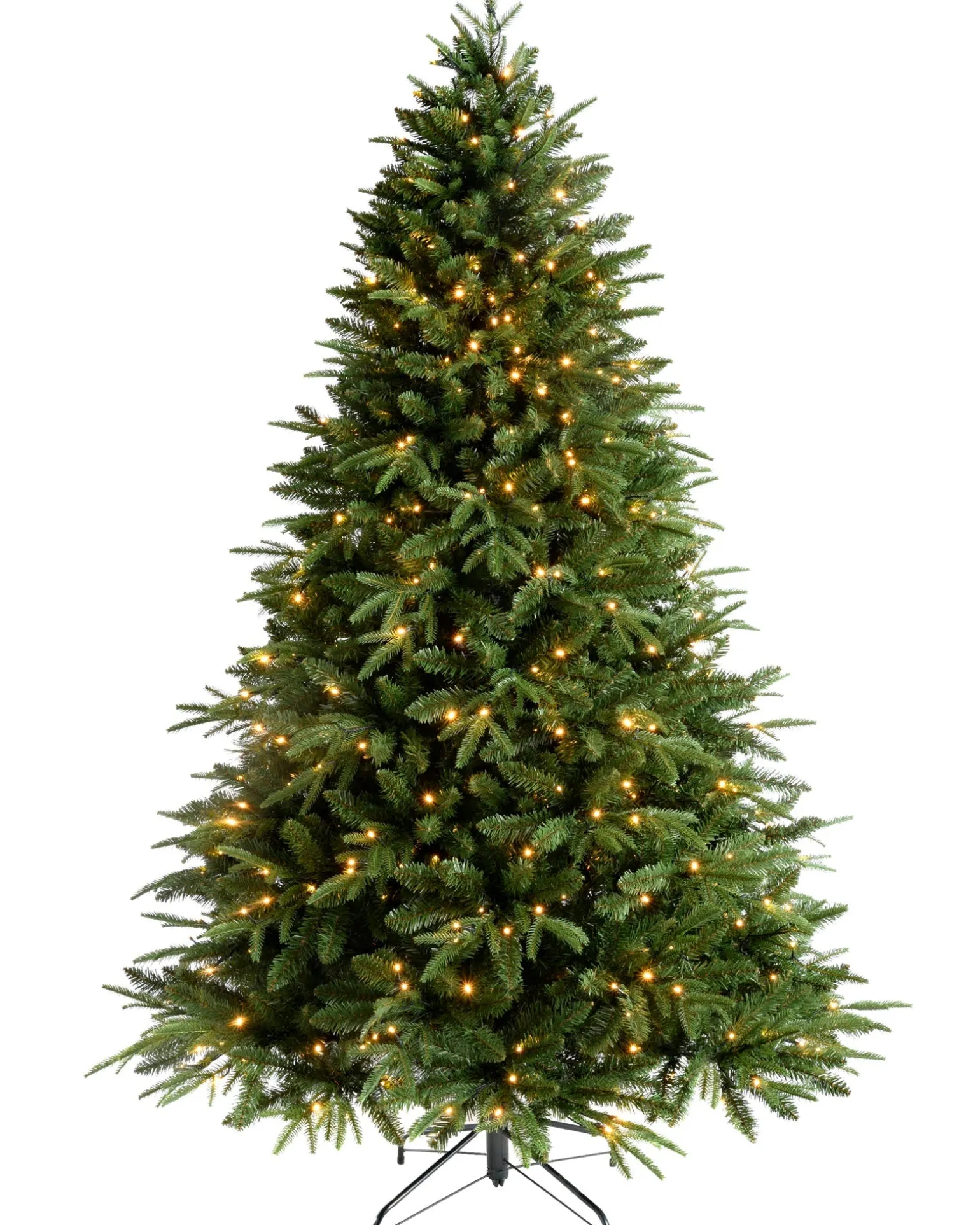 Pre-lit Grand Alaskan Fir Christmas Tree, 6 Ft