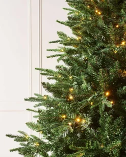 Pre-lit Grand Alaskan Fir Christmas Tree, Dual Multi Colour, 7 Ft