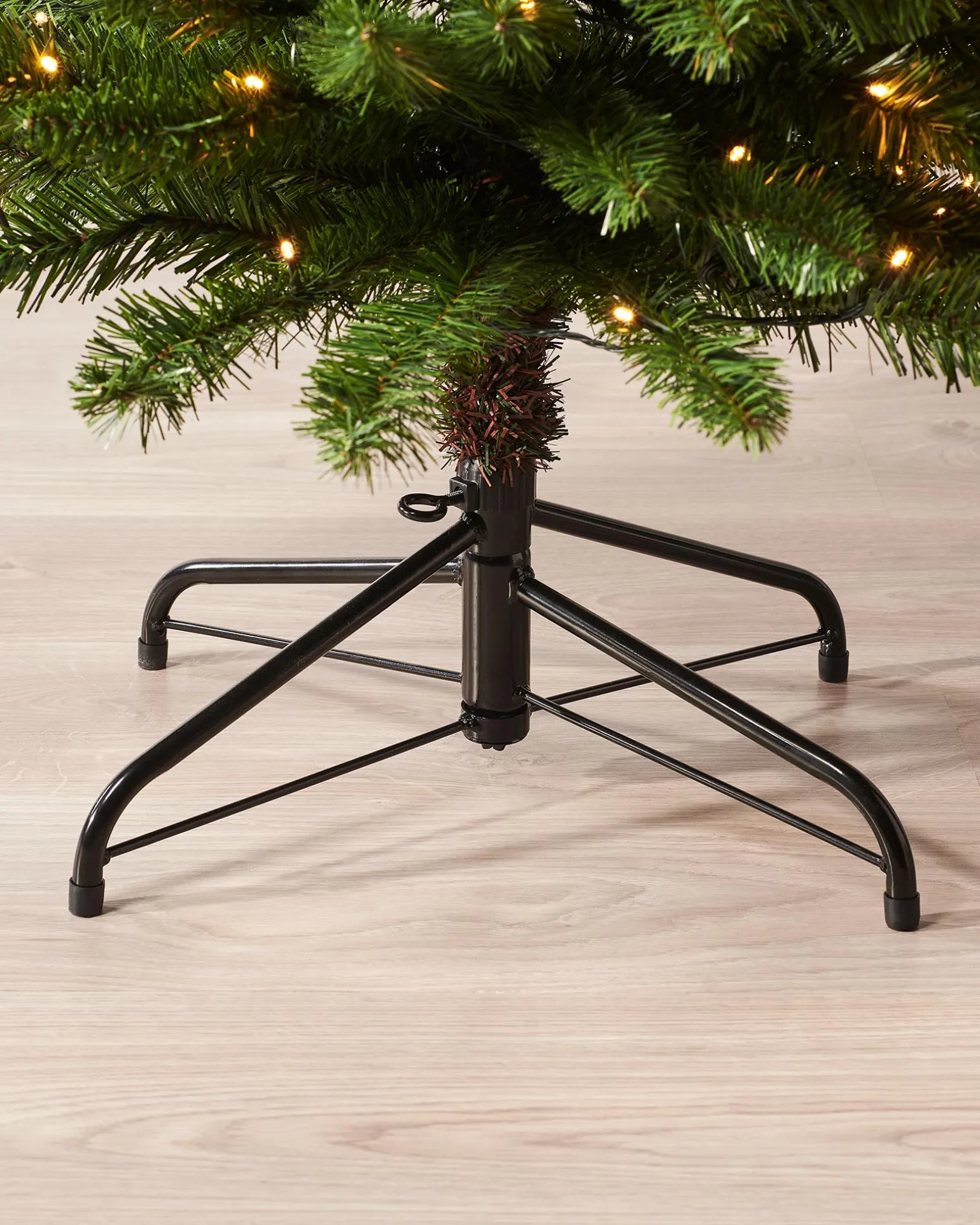 Pre-Lit Green Pencil Christmas Tree, 6.5 Ft