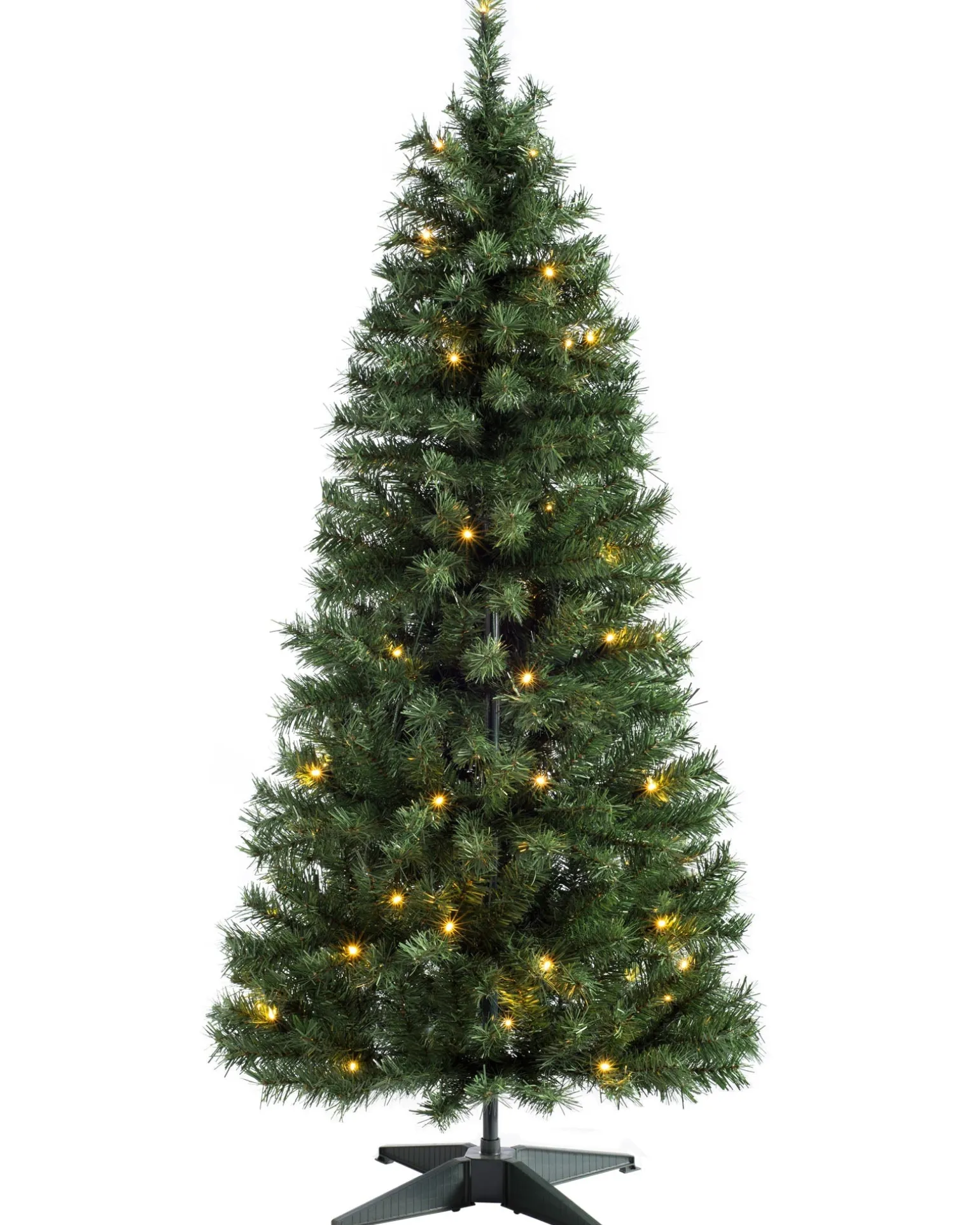 Pre-Lit Highland Pop-Up Christmas Tree, 6 Ft