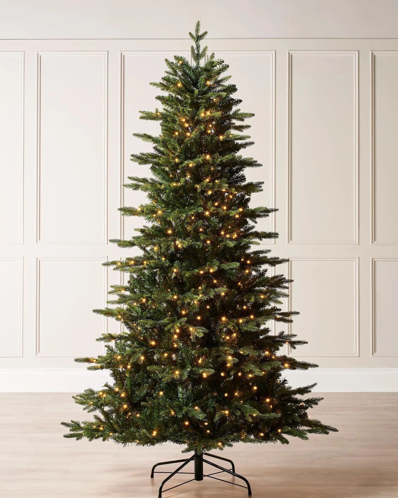 Pre-Lit Himalayan Fir Christmas Tree, 7 Ft
