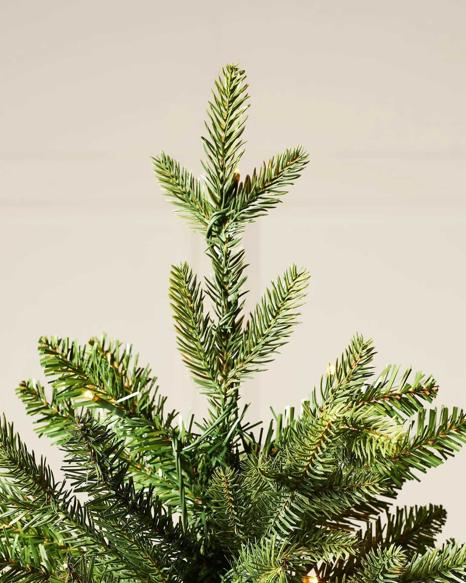 Pre-Lit Himalayan Fir Christmas Tree, 7 Ft