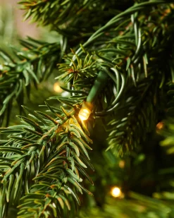 Pre-Lit Himalayan Fir Christmas Tree, 7 Ft