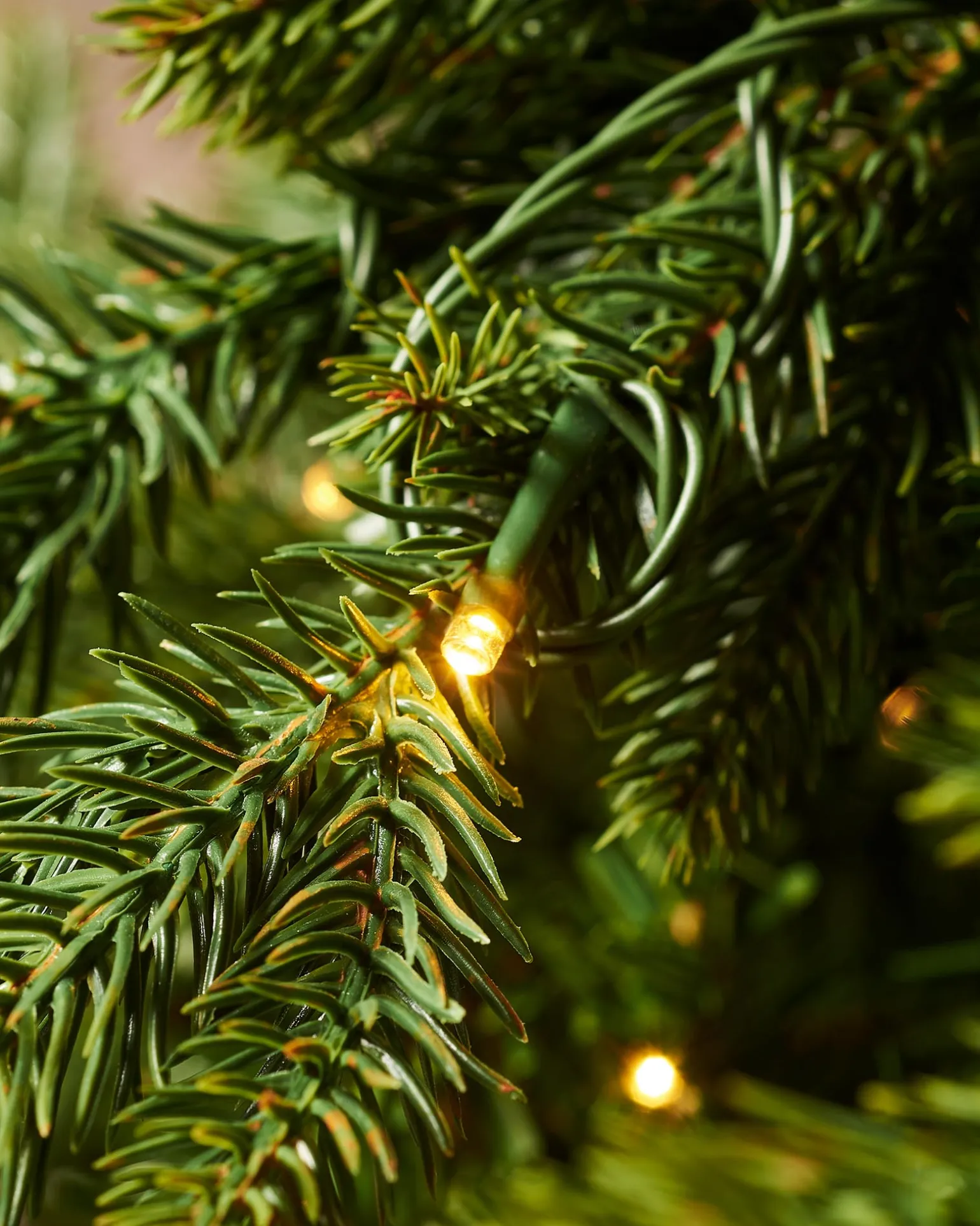 Pre-Lit Himalayan Fir Christmas Tree, 7 Ft
