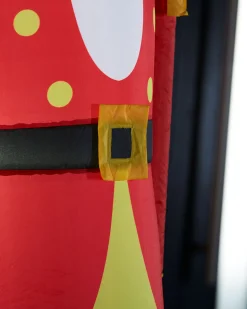 Pre-Lit Inflatable Nutcracker Arch, 8 Ft
