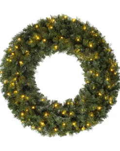 Pre-Lit Majestic Wreath, 1 M