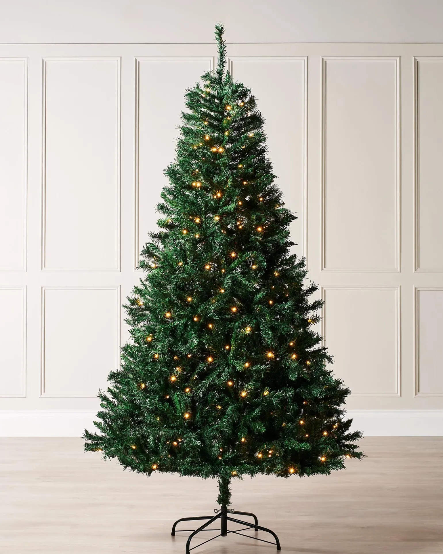 Pre-Lit Mixed Pine Christmas Tree, 7 Ft