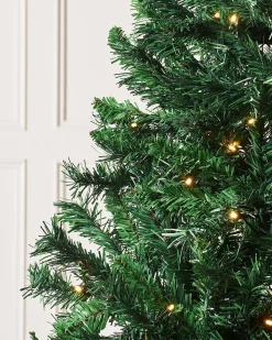 Pre-Lit Mixed Pine Christmas Tree, 7 Ft