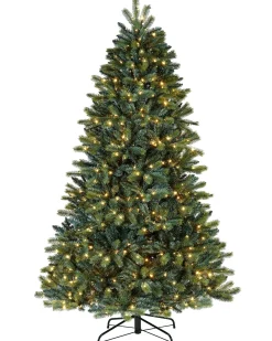 Pre-Lit Mixed Pine Dual Christmas Tree, 5 Ft