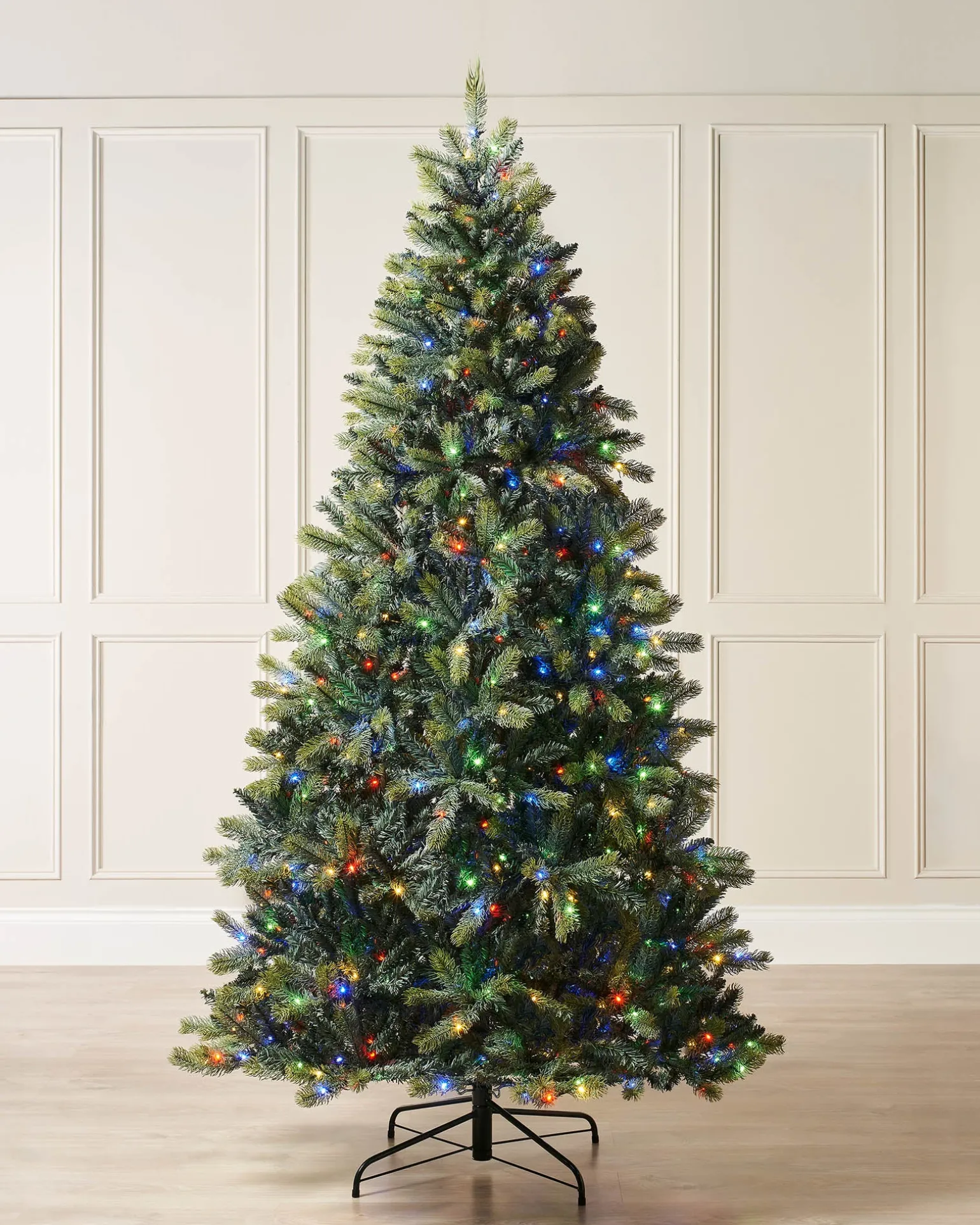 Pre-Lit Mixed Pine Dual Christmas Tree, 6 Ft