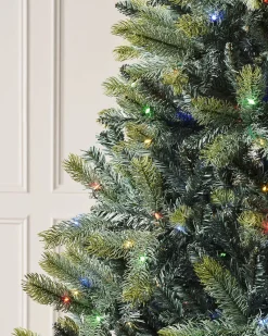 Pre-Lit Mixed Pine Dual Christmas Tree, 7 Ft