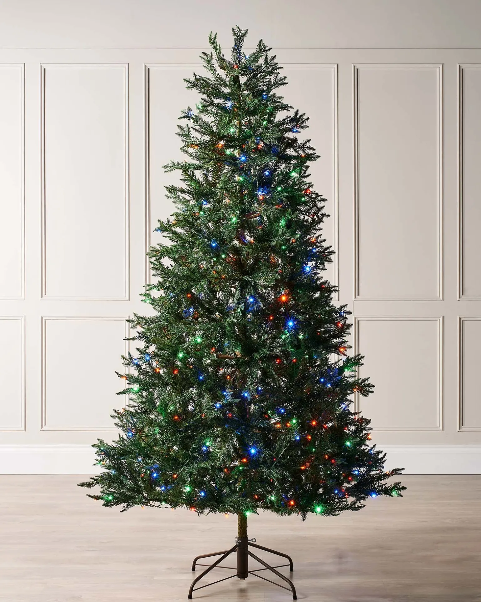Pre-Lit Mixed Pine Natural Bark Christmas Tree, 5 Ft