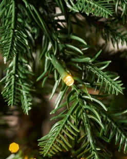 Pre-Lit Mixed Pine Natural Bark Christmas Tree, 6 Ft