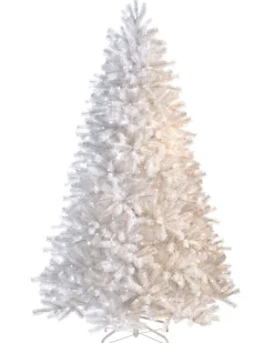 Pre-Lit Mixed Pine White Christmas Tree, 12 Ft