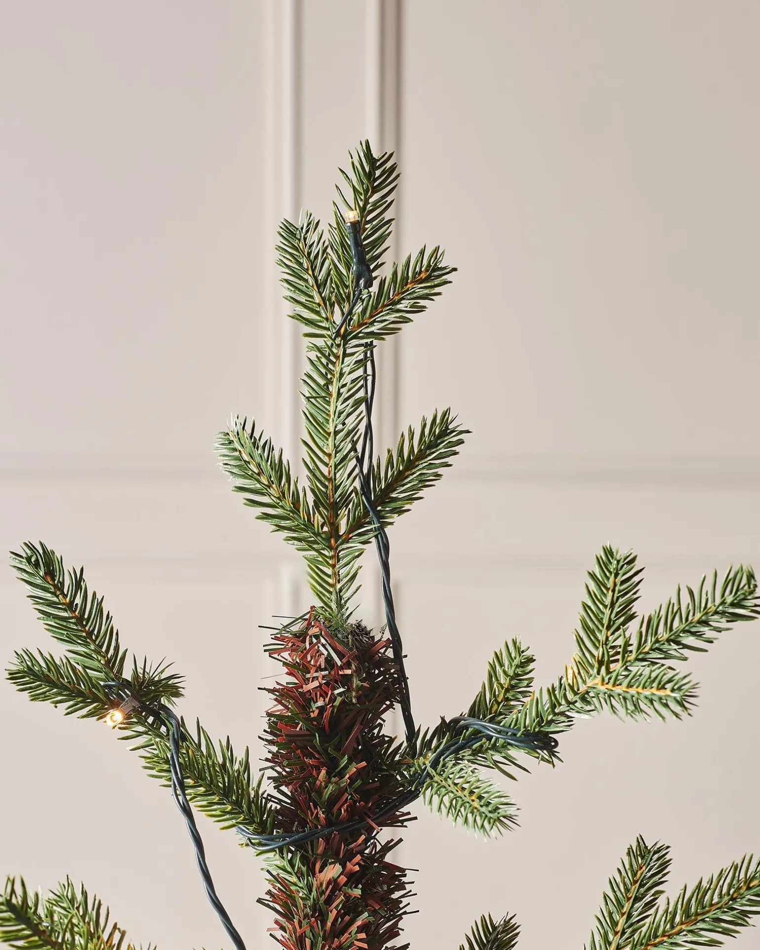 Pre-Lit Norway Spruce Potted Christmas Tree, 3 Ft