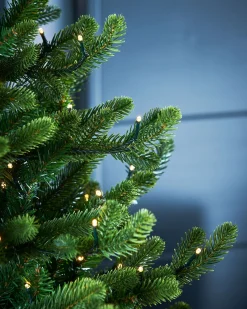 Pre-Lit Potted Dwarf Fir Christmas Tree, 3 Ft