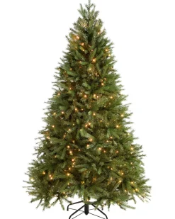 Pre-Lit Regal Spruce Multi-Function Christmas Tree, 7 Ft