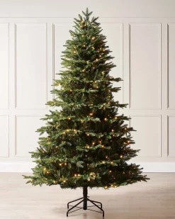 Pre-Lit Royal Fir Multi-Function Christmas Tree, 6 Ft