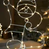 Pre-Lit Santa Pathway Stake Light, 60 Cm