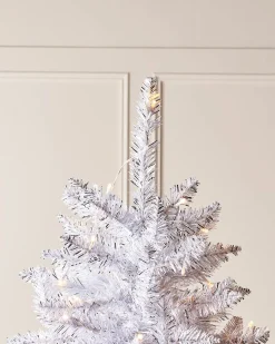 Pre-Lit Shimmering Christmas Tree, 7 Ft
