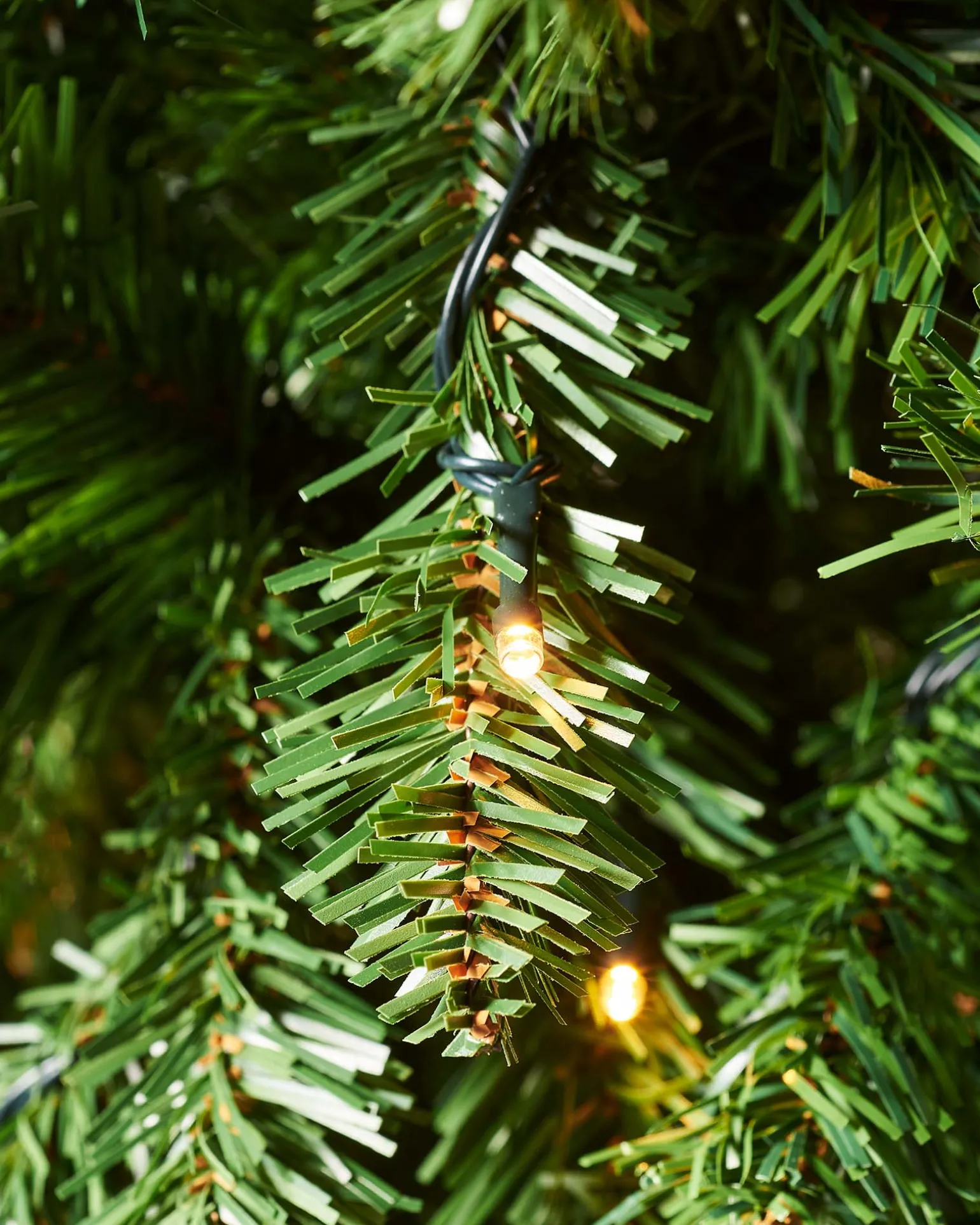 Pre-Lit Slim Christmas Tree, 6 Ft