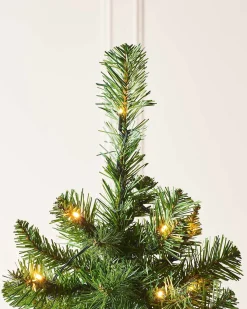 Pre-Lit Slim Christmas Tree, 6 Ft