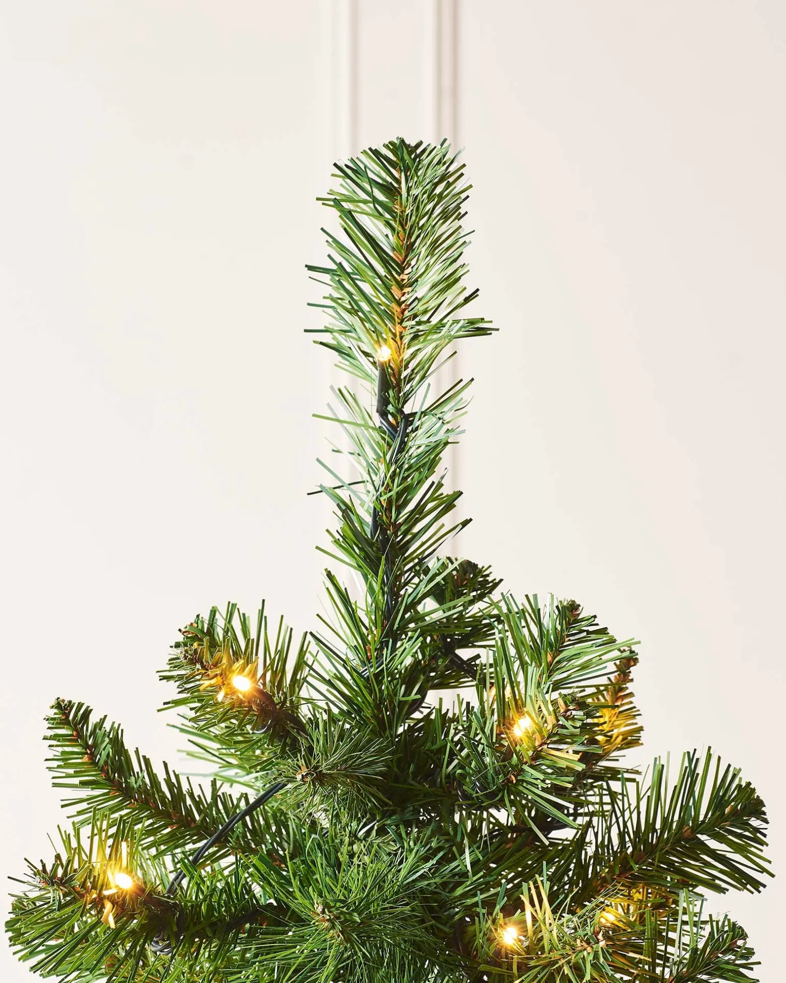 Pre-Lit Slim Christmas Tree, 6 Ft