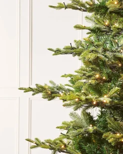 Pre-Lit Sugar Pine Christmas Tree, 6 Ft