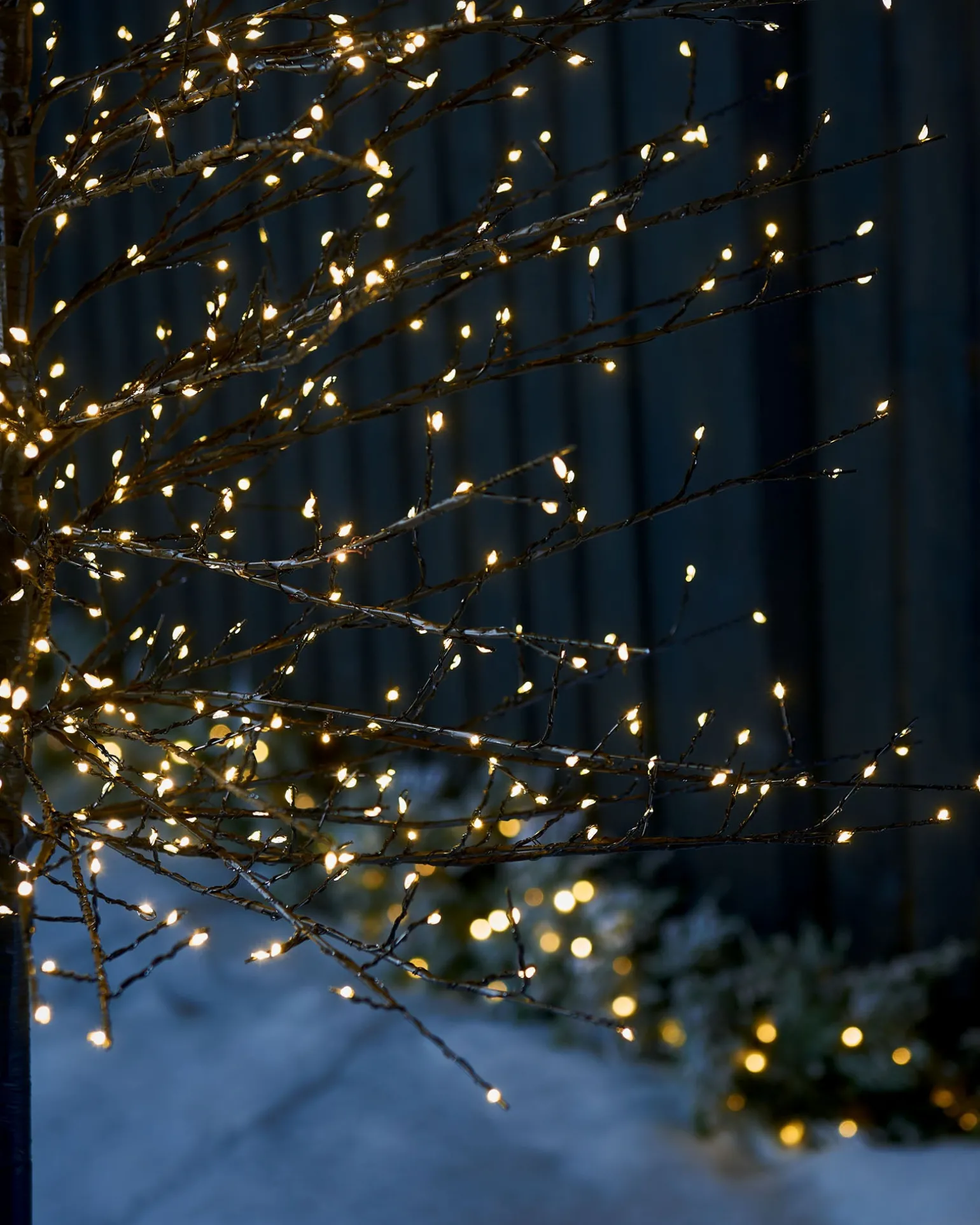 Pre-Lit Twig Tree, 6 Ft