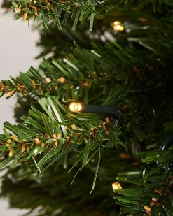 Pre-Lit Wall Mounted Tree, 3 Ft
