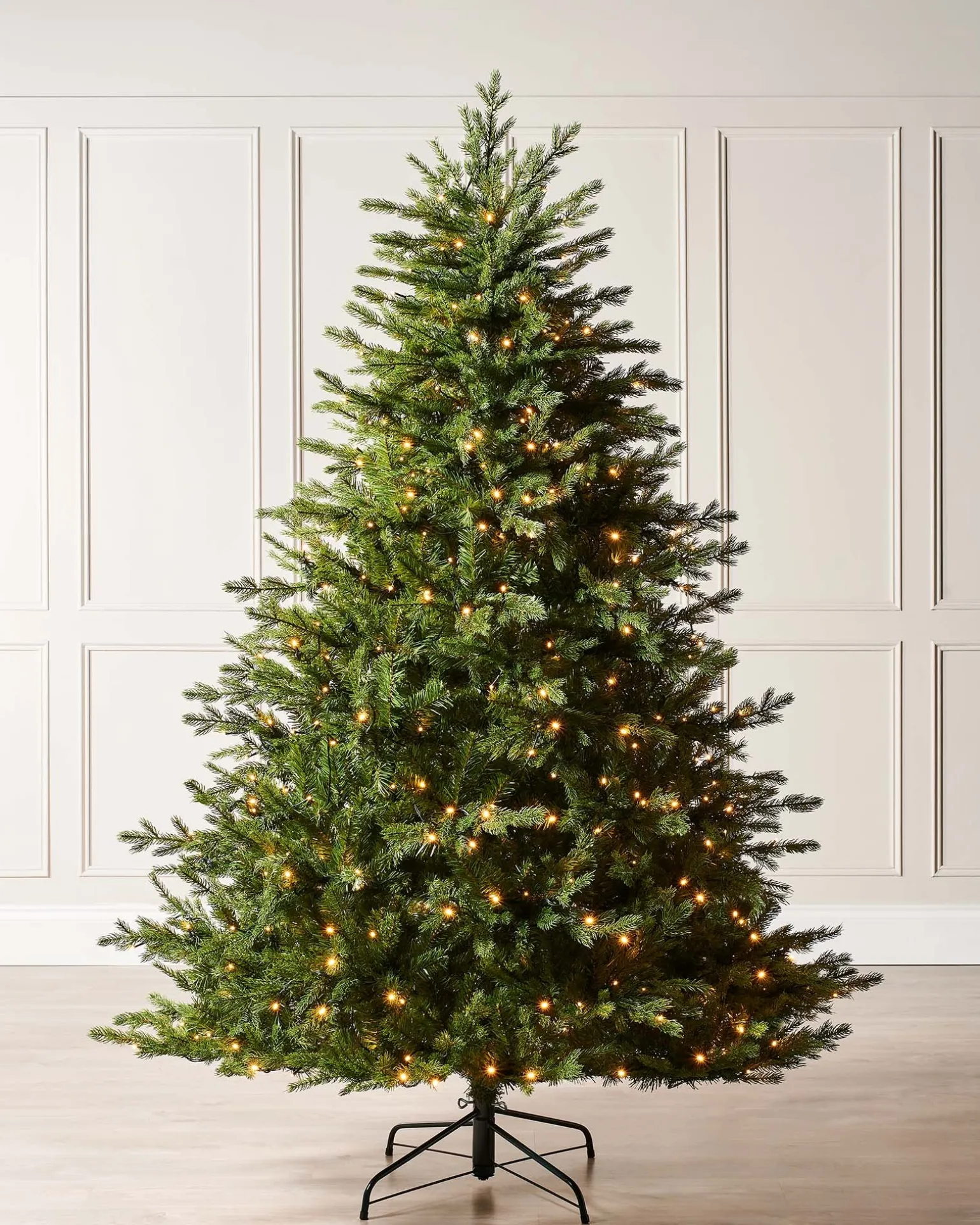 Pre-Lit Windsor Fir Christmas Tree, 7 Ft