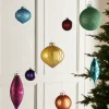 Rainbow Glass Baubles, 20 Pack