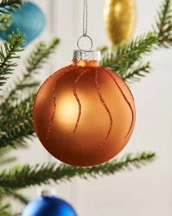 Rainbow Glass Baubles, 20 Pack