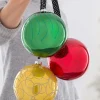 Rainbow Glass Baubles, 3 Pack, 13 Cm