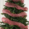 Red And White Mesh With Red Foil, 9 M
