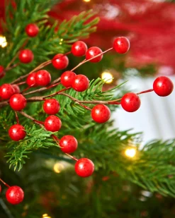 Red Berry Christmas Tree Spray, 45 Cm