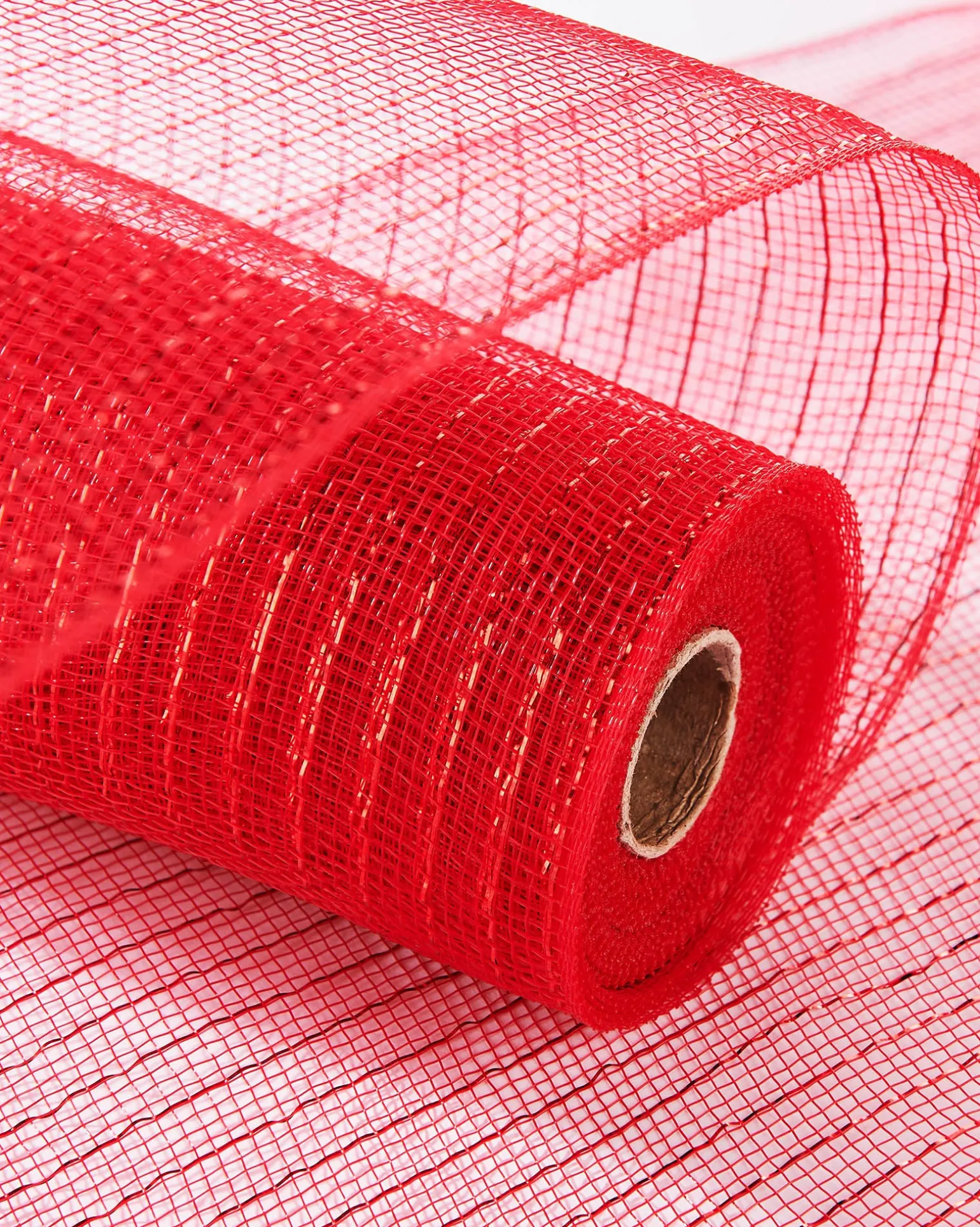 Red Mesh With Red Foils, 9 M