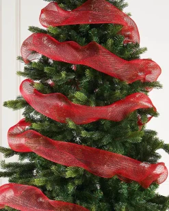 Red Mesh With Red Foils, 9 M