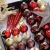 Red/Gold Shatterproof Baubles Set, 50 Pack