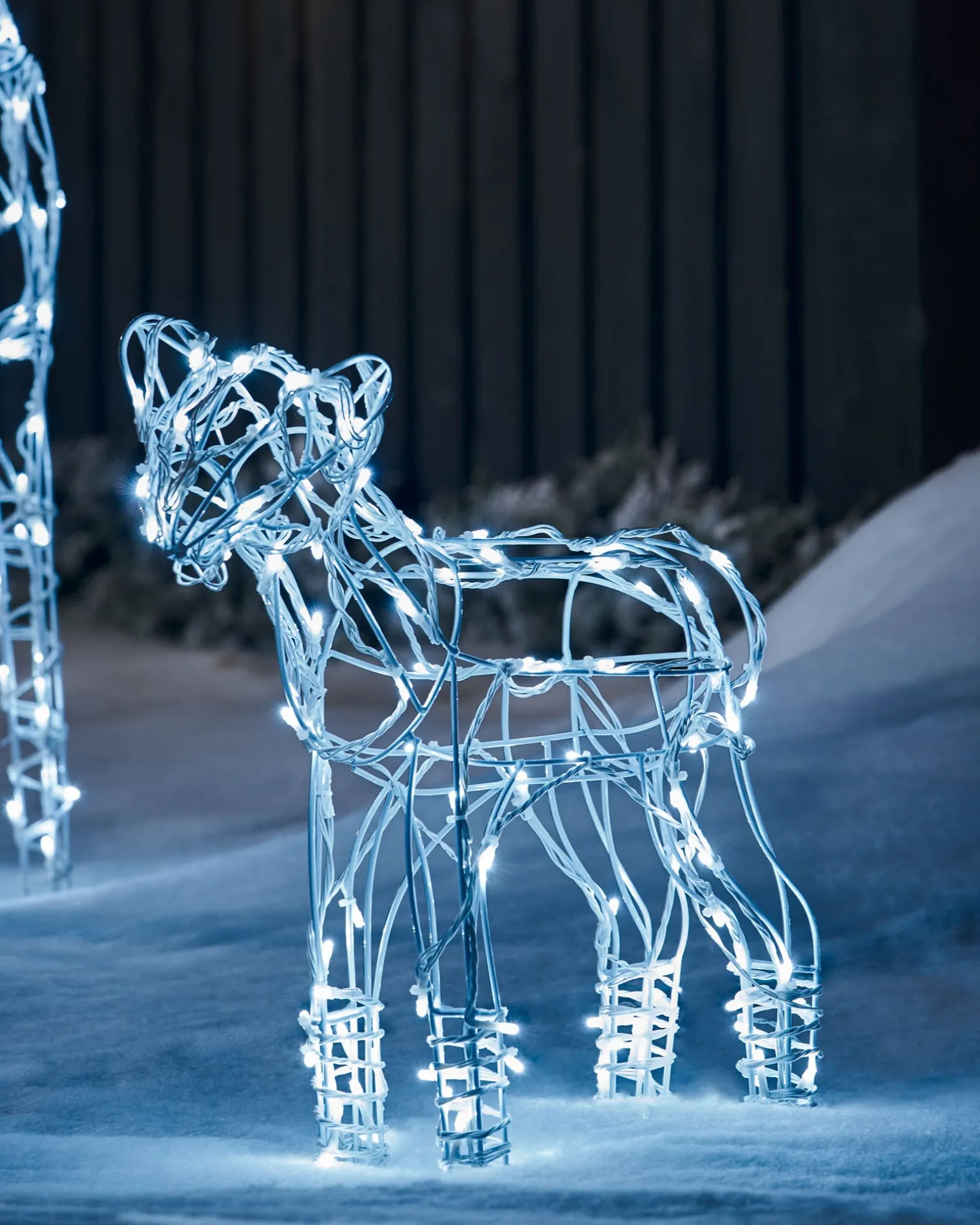 Reindeer Family Silhouette, 77 Cm