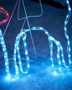 Reindeer Rope Light Silhouette, 92 Cm