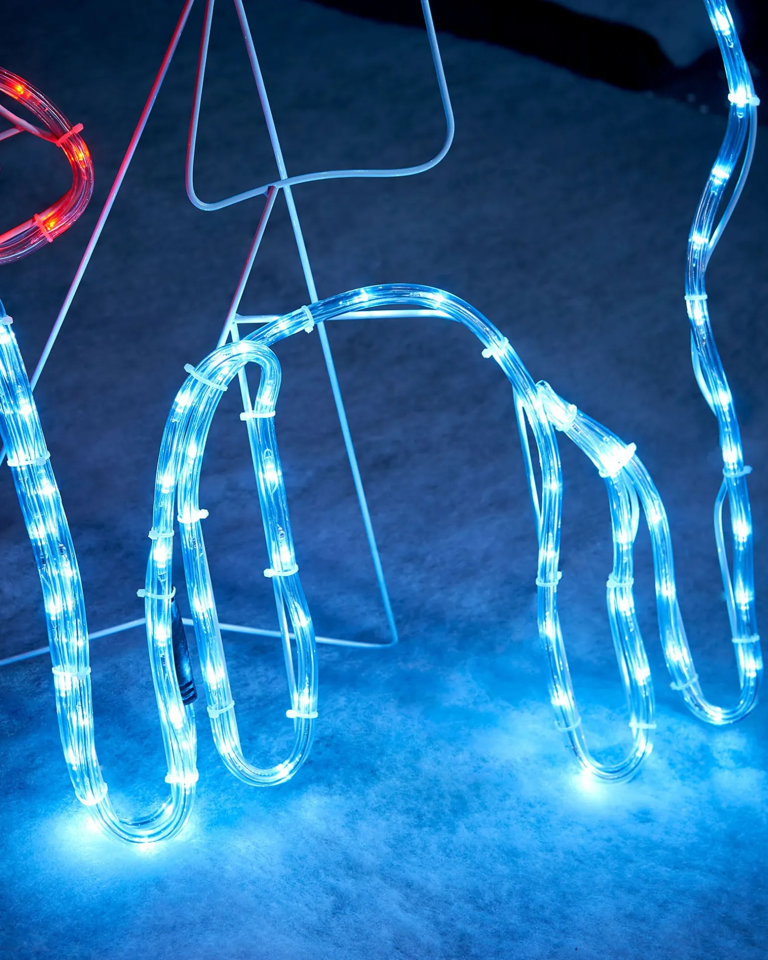 Reindeer Rope Light Silhouette, 92 Cm