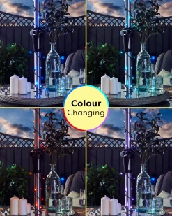 Remote Controlled 200 Colour Changing LED Light String
