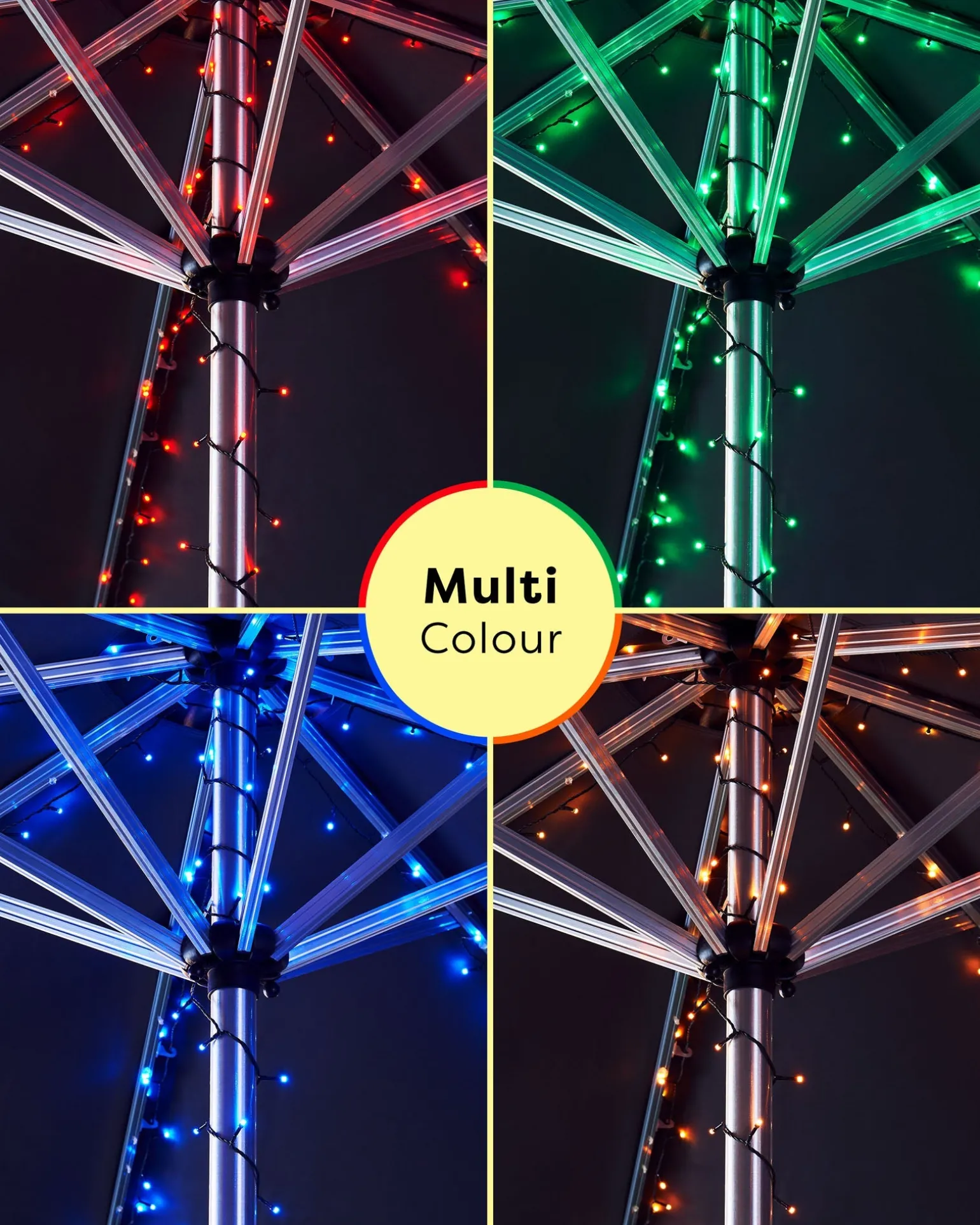Remote Controlled 600 Colour Changing LED Light String