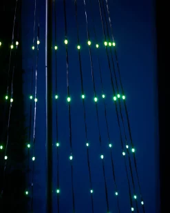 RGB LED Pop-Up Christmas Tree With Star, 2.5 M