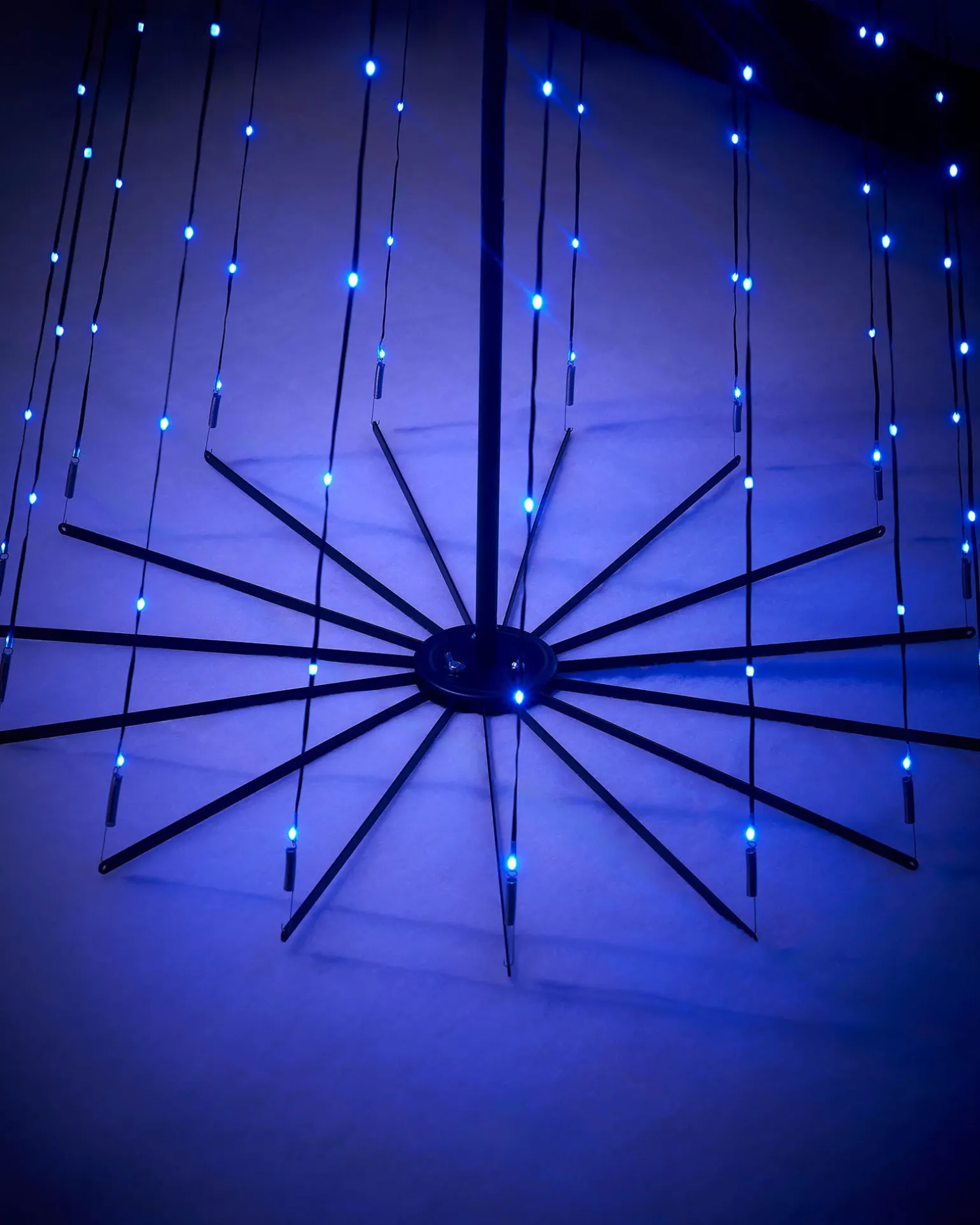 RGB LED Pop-Up Christmas Tree With Star, 2.5 M