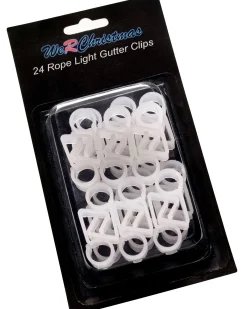 Rope Light Gutter Hooks, Pack Of 24