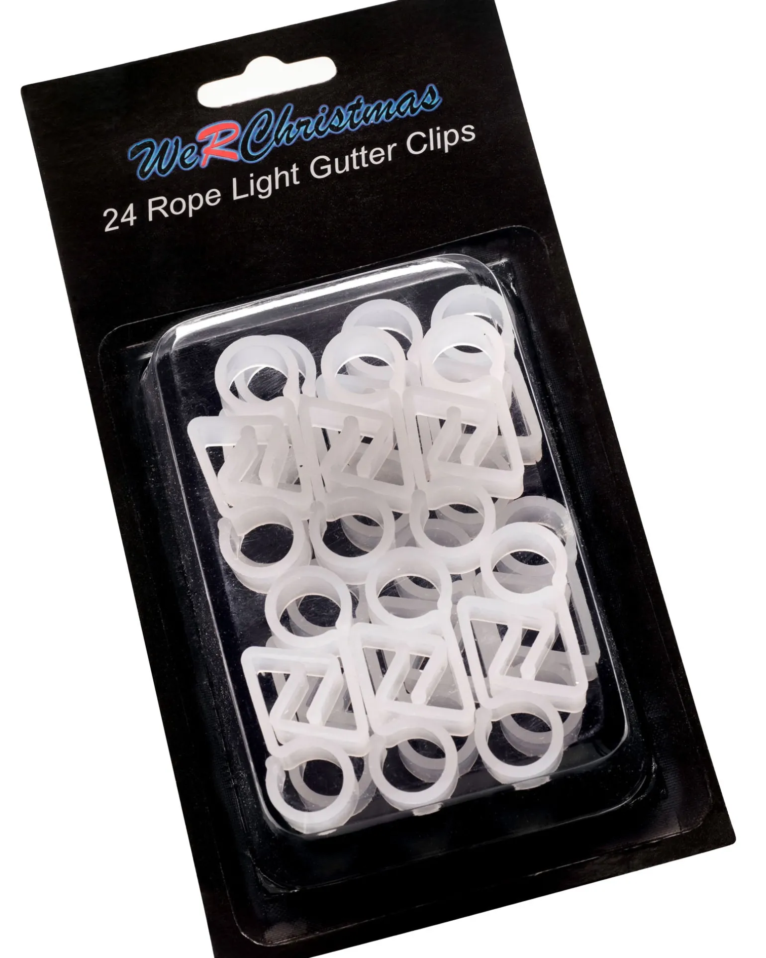 Rope Light Gutter Hooks, Pack Of 24