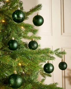 Sage Green Shatterproof Bauble, 50 Pack