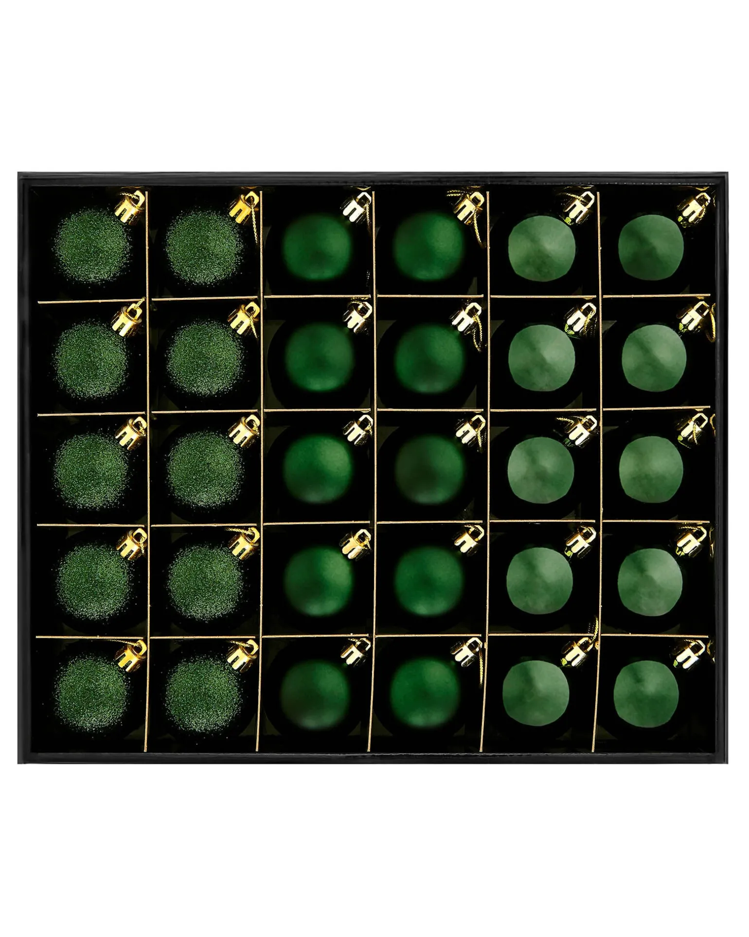 Sage Green Shatterproof Bauble, 50 Pack
